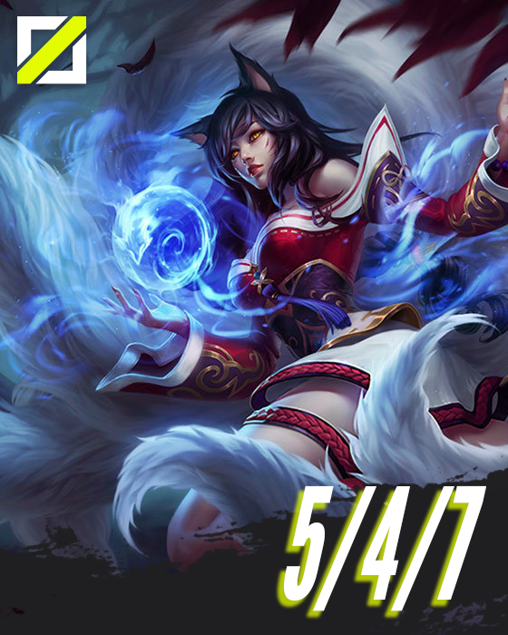 Miniature - Ahri - Gold - 5/4/7