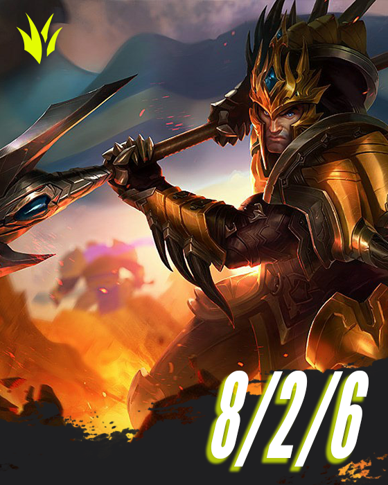 Miniature - Jarvan IV - Low Gold - 8/2/7