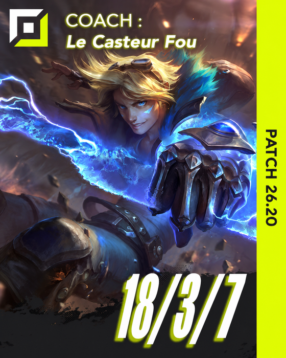 Miniature - Ezreal - 18/3/7
