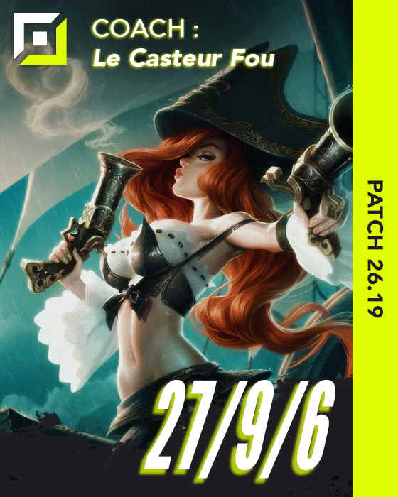 Miniature - Miss Fortune - 27/9/6